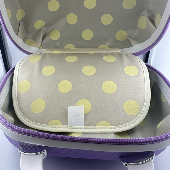 Bling Hello Kitty Travel Carry On Case- Purple - Picture 4 of 8